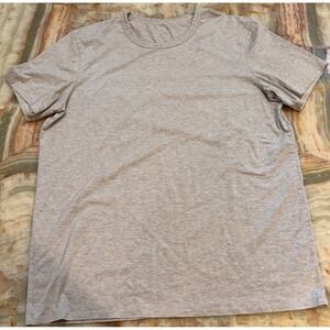 lululemon athletica Men's Short Sleeve Tee in Light Gray Heather